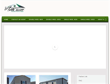 Tablet Screenshot of marktwainmobilehomes.com